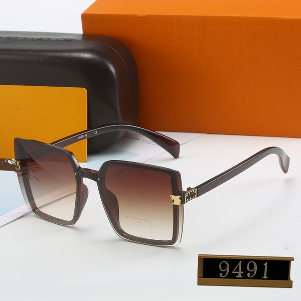 

new fashion designer sunglasses classic eyeglasses goggle outdoor beach sunglass for woman mens sun glasses 8 colors 9491, White;black
