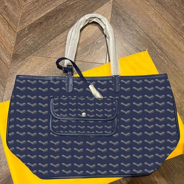 

designer anjou tote bag shoulder luxurious leather mini pm women handbag black womens totes yellow blue goya green pink goyardity 255m