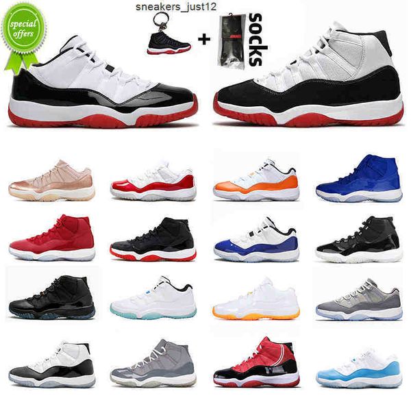 

puff og sneakers concord 23 low high wmns 11 11s mens womens basketball shoes xi bred jumpman 45 cap and gown space jam trainers, Black