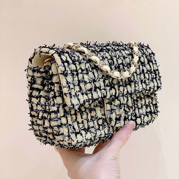 

luxury bag designer fashion classic wallet square women handbags brand metal sign shoulder clutch bags fashionable small fragrance version d