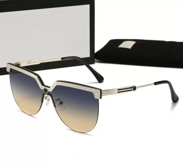 

2022 shady rays sunglasses designer luxury letter sun glasses men and women trend retro anti-glare sunglasse and box, White;black