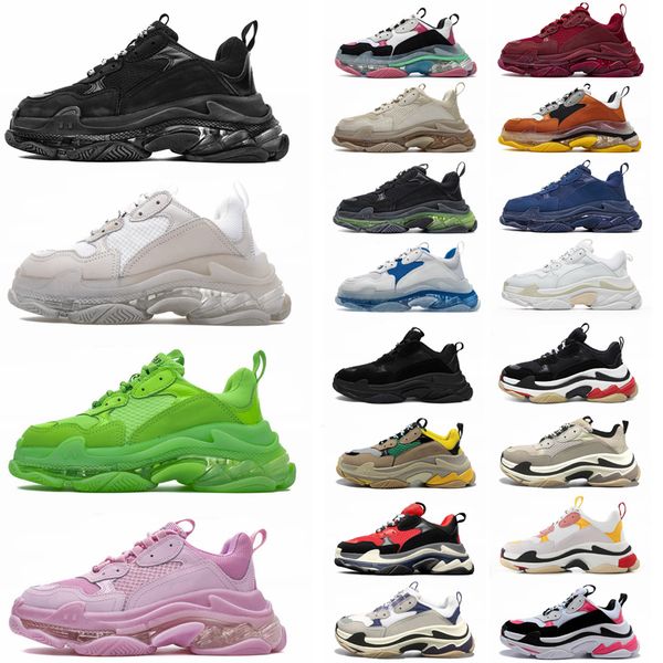 

triples designer running shoes mens womens plateforme oversized athletic shoe luxury trainers fashion sneakers trainers outdoor 3645