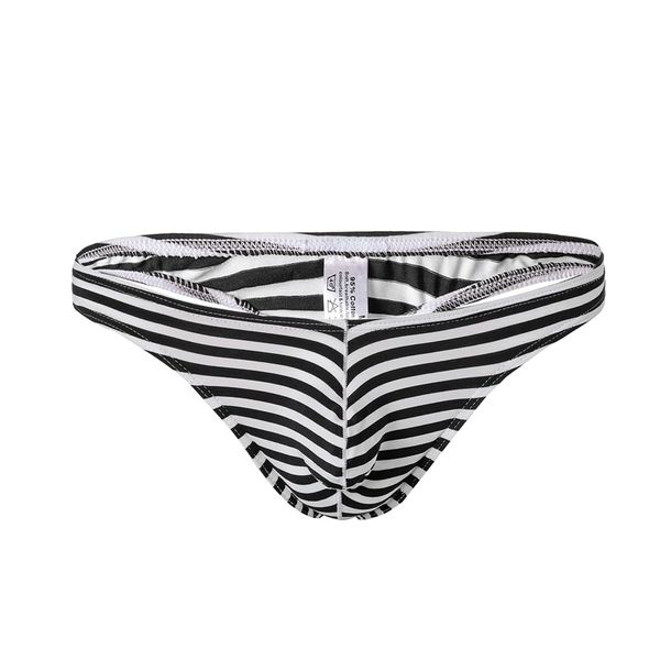 

wholesale mens g-strings mans underpants man underwear cotton striped thongs c206, Black;brown