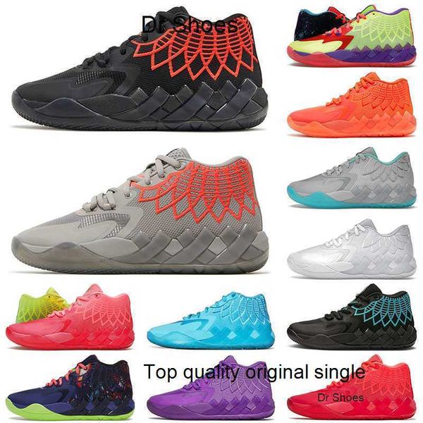 

2022 mb.01 men professional basketball shoes for sale rick and morty buzz city black blast queen citys rock ridge red not from here lamelo