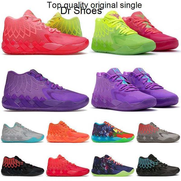 

2022 lamelo ball mb.01 basketball shoes rick and morty queen city trainers sneakers sports