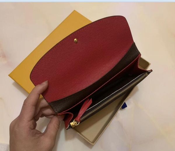 

famous wallet long ladies purse wallets fashion hand clutch bags for women pattern pu leather passport card holder ddyt, Red;black