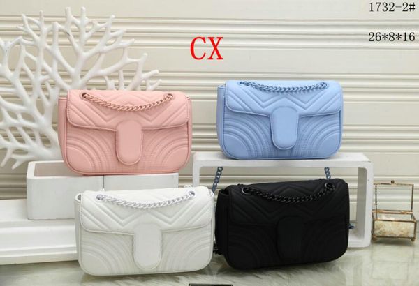 

women marmont shoulder bag luxurys designers chain bags 446744 real leather handbags cosmetic messenger shopping totes lady wallet purse hig