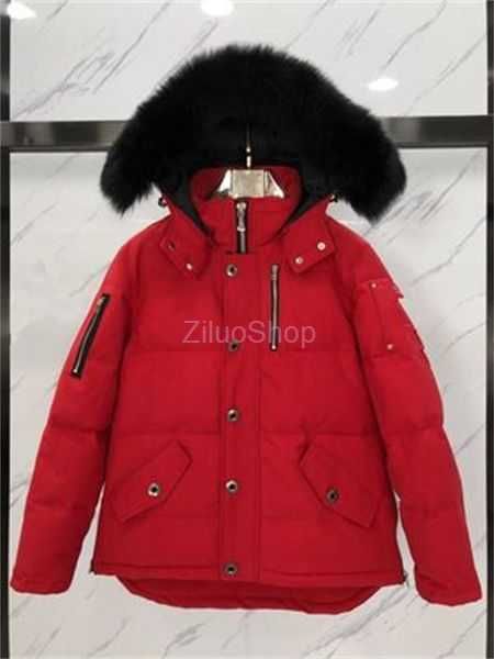 

new fashion 22ss casual mens moose down jacket outwear outdoor doudoune man winter coat parkas knuck clothings s-xxl aqg2, Black