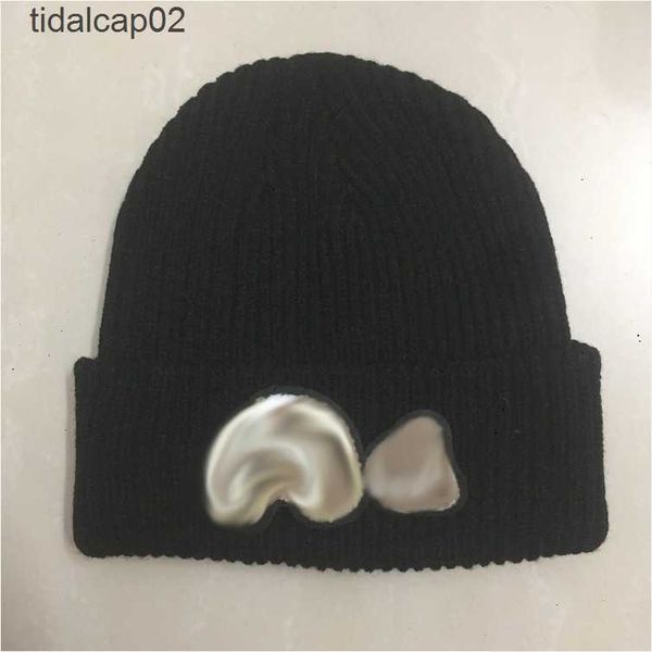 

knitted beanie hat cartoon embroidery casual palmss for boy girls winter hat fashion solid cap outdoor skull caps, Blue;gray