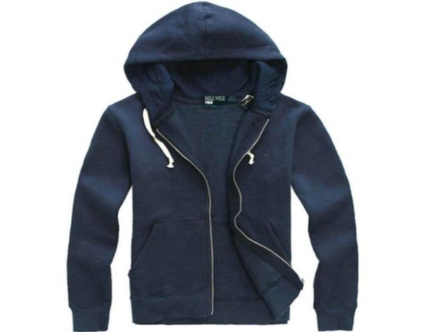 

2021 new mens polo hoodies and sweatshirts autumn winter casual with a hood sport jacket men039s hoodies6615005, Black