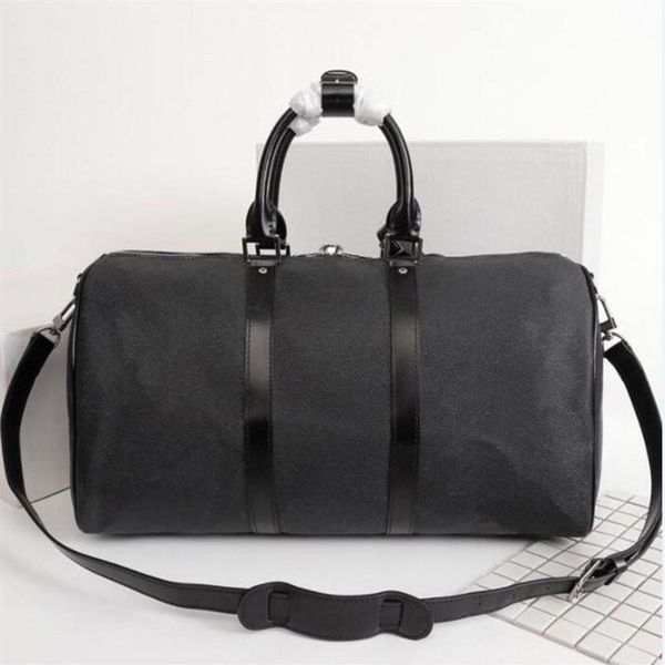 

women leather luggage bag man handbags men business travel shoulder bags duffel bag tote 55cm292n