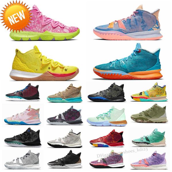 

og 2023 basketball shoes one world 1 people chip light bone kyrie 7 mens kyries 5s sponge sandy creator hendrix horus rayguns daybreak squid