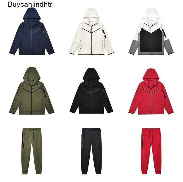 

thick tech fleece tracksuit mens sports sportswear pants hoodies jackets space cotton trousers womens bottoms joggers man running jacket xqz, Gray