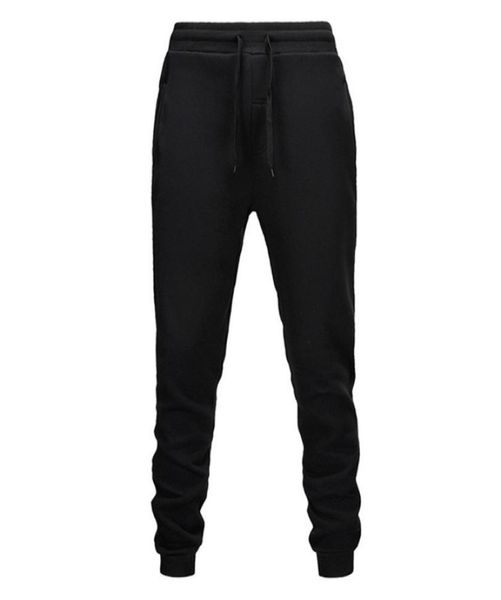 

men039s pants casual sweatpants solid fashion high street trousers men joggers quality gray sports5135753, Black