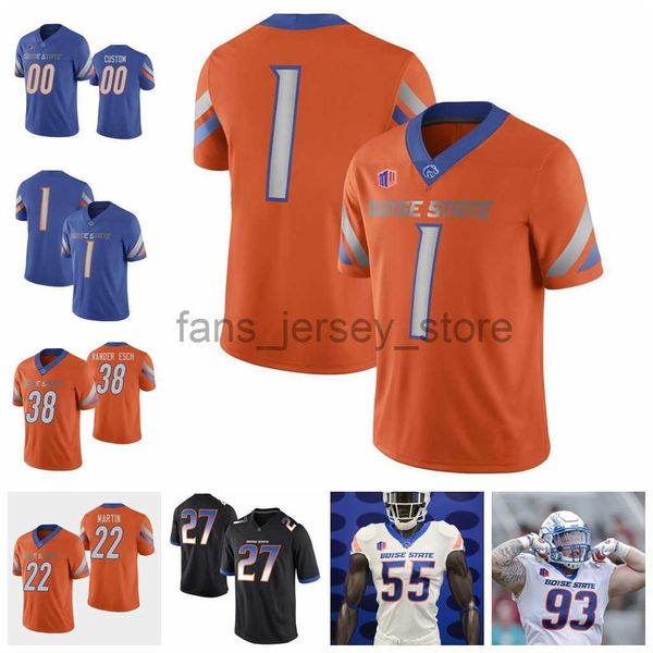 

ncaa boise state broncos college football jerseys robert mahone jersey chase cord hank bachmeier alexander mattison jerseys custom stitched, Black