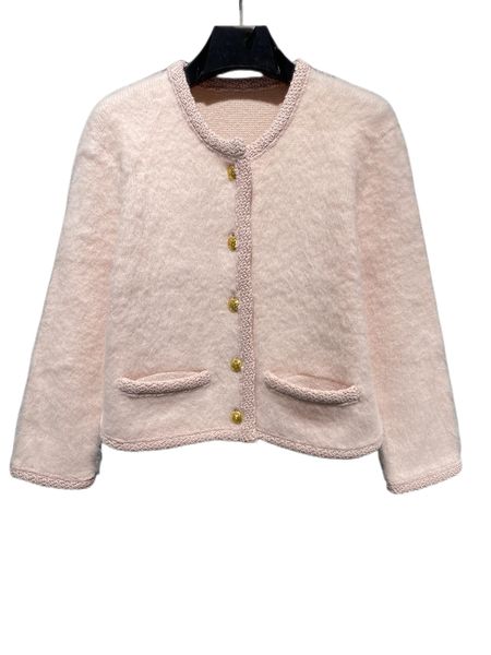 

women's outerwear & coatsround neck neck design vintage gold button decorationloose fit, Black;brown