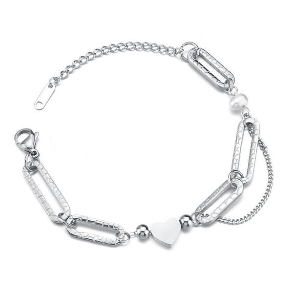 

small fresh love retro simple bracelet women luxury charm designer bracelets jewelry channel evil eye charms men clover cjeweler bangle inla, Golden;silver