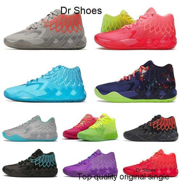 

lamelo balls mb.01 collaboration basketball shoes white silver ufo cat galaxy queen buzz city purple glimmer blue atoll red blast grey fiery