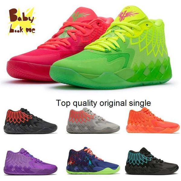 

lamelo ball mb.01 climbing shoes rick and morty galaxy buzz city black blast queen citys rock ridge red not from here women kids sport