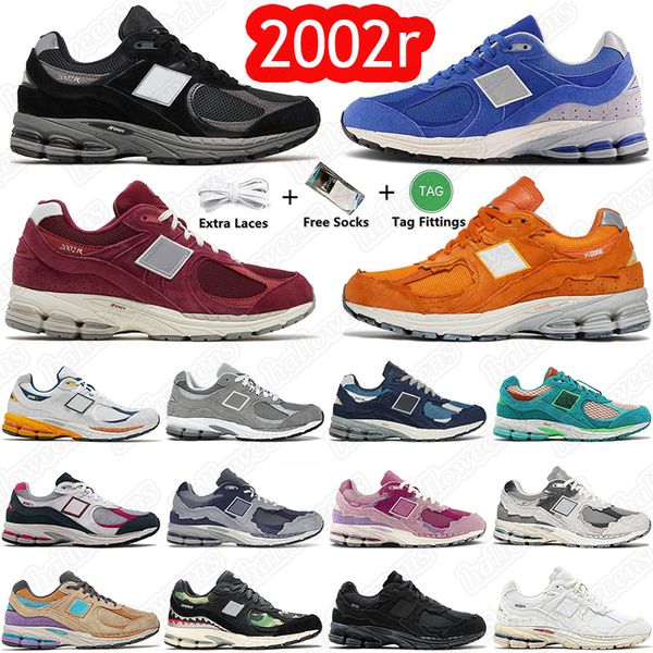 

new 2002r casual shoes protection pack rain cloud phantom nb2002r sneakers pink purple grey navy sea salt luxury ganni x 2002 r salehe bembu