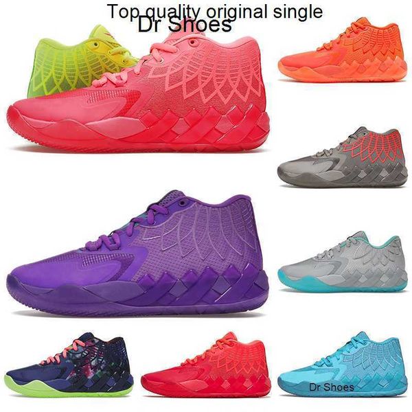 

sports 2022 basketball shoes lamelo ball 3 balls mb.01 trainers mens queen city rick and morty galaxy ufo rock ridge red not from here black