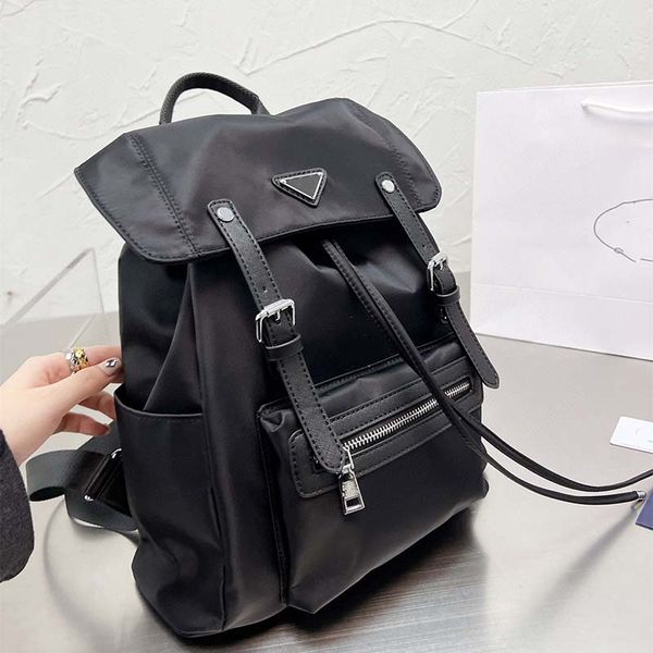 

new nylon drawstring men's and women's backpacks fashion large capacity travel bags for all occasions