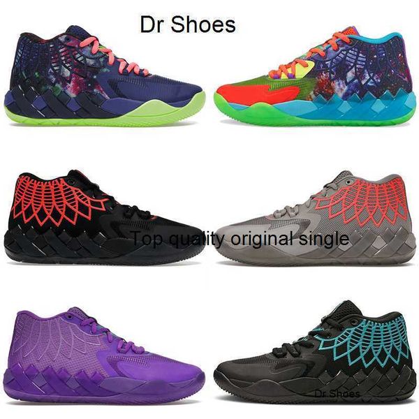 

lamelo ball basketball shoes mb.01 galaxy be you black blast mens sneakers trainers sports