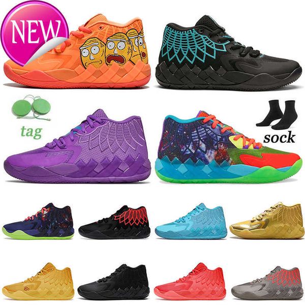 

oglamelo ball 1 mb.01 men basketball shoes black blast buzz city lo ufo not from here queen city rick and morty rock ridge red mens trainers