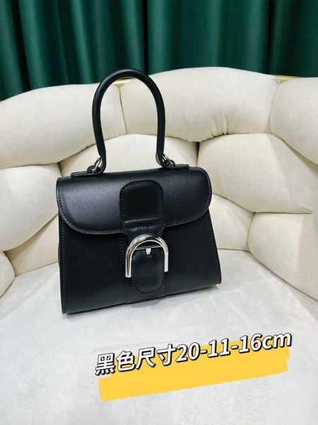 

bags handbags delv belgium classic leather elegant fashion designer luxury buckle women's royal hand mini single shoulder messenger lad