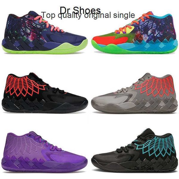 

lamelo ball basketball shoes mb.01 galaxy be you black blast mens sneakers trainers sports