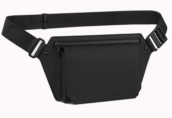 

realfine bags 5a m57081 30cm aerogram takeoff sling grained calfskin leather handbag shoulder purses for men with dust bag