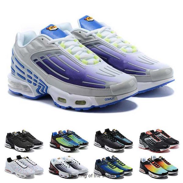 

tn plus se mens trainers women running shoes chaussures iii triple white black iridescent green og usa neon sneakers sports 36-45