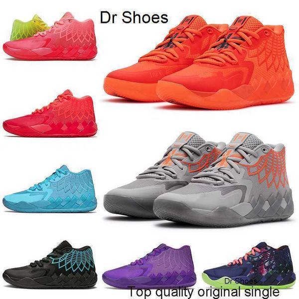 

lamelo ball mb.01 sneakers mens basketball shoes rock ridge red rick and morty trainers 40-46