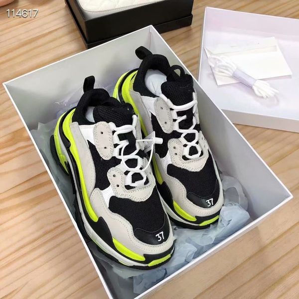 

shoes b07 designer version pure handmade customization 2020s new bajia men's and women's retro jogging sneakers thick bottom, Black