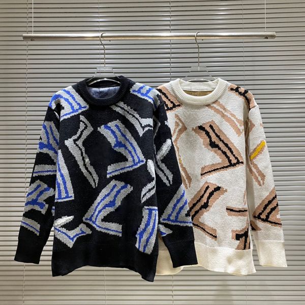 

designer sweaters men women senior classic leisure multicolor autumn winter keep warm comfortable sweater fashion pullover luxurys jumpers, White;black