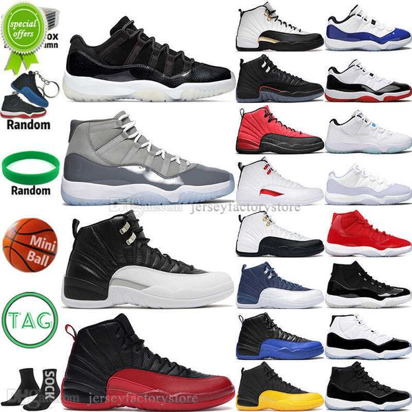 

puff og playoffs royalty taxi 12 12s mens basketball shoes cool grey 11 11s concord bred sketch legend blue flu game royal anniversary 72, Black