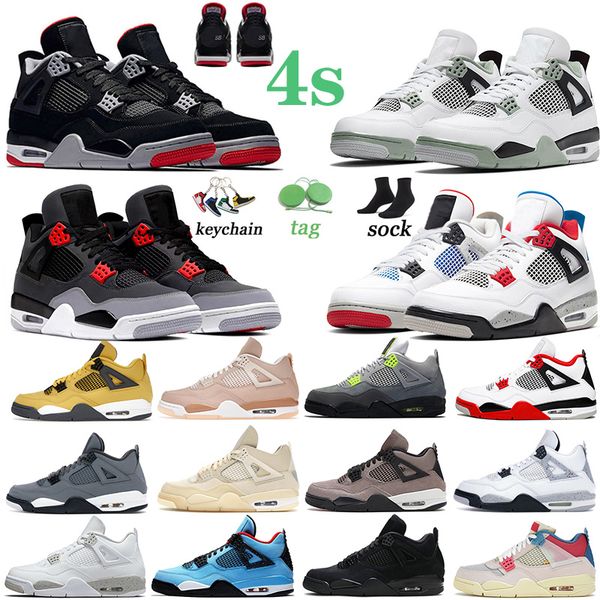 

basketball shoes men women 4 red thunder sail university blue bird shattered medium grey varsity royal mens sneakers wholesale eur 36-47