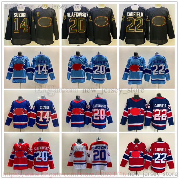 

movie college ice hockey wears jerseys stitched 14nicksuzuki 20jurajslafkovsky 22colecaufield 31careyprice 77kirbydach men black history nig