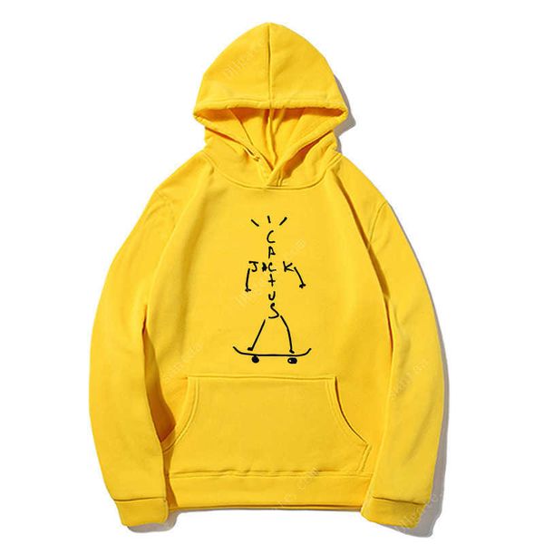 

european and american brand jack mcdonalds signature hip hop hoodie men's sweater, Black