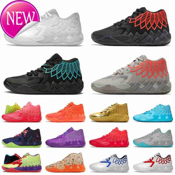 

oglamelo ball 1 mb.01 men basketball shoes pumps black blast buzz city lo ufo not from here queen city rick and morty rock ridge red mens