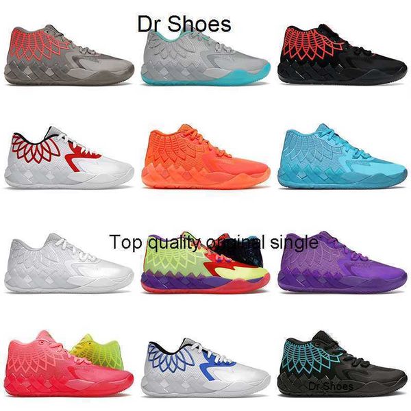 

authentic lamelo ball mb.01 basketball shoes lo ufo black blast mens trainers sneakers 40-46