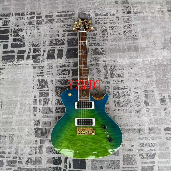 

gradient tiger pattern high-end pickup six-string electric guitar