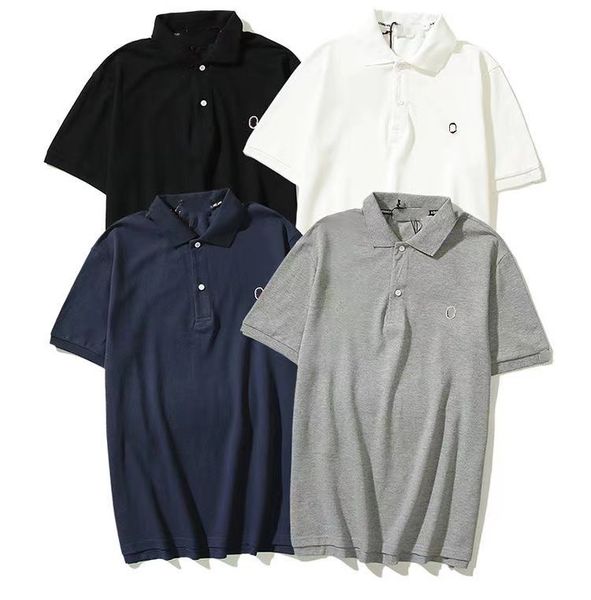 

men's polos designer polo shirts cotton t-shirt luxury brand short sleeve womens tshirts summer streetwear tee men women hip hop tee m-, White;black