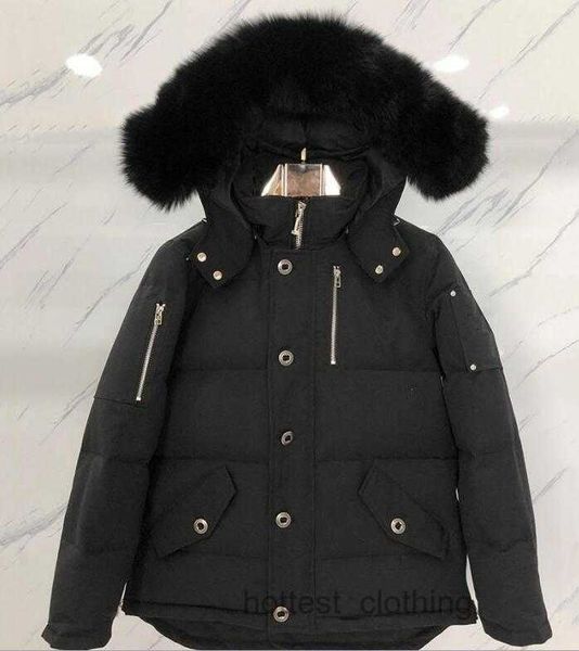 

men winter jacket down knuckles windbreaker thick warm hooded fashion mens coats white duck puffer s51svx 852b4f, Black