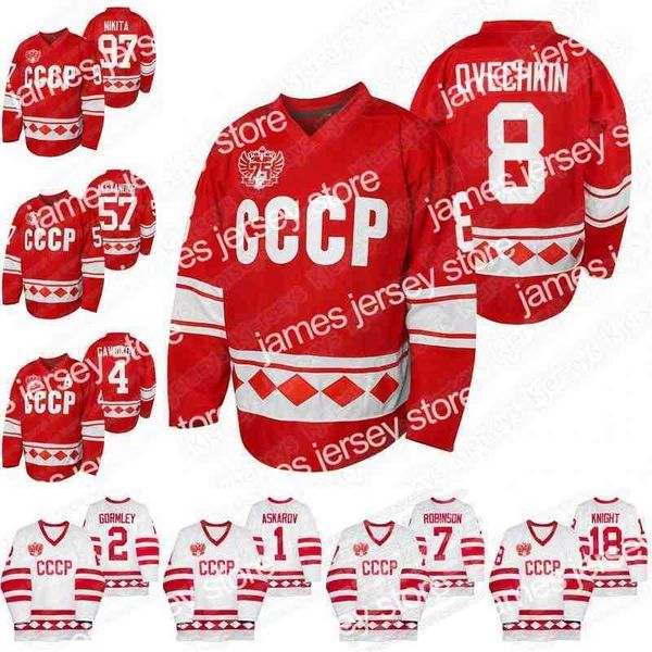 

college hockey wears nik1 97 gusev nikita russia 75th anniversary hockey jersey vasily podkolzin timur faizutdinov nikishin alexander artur, Black