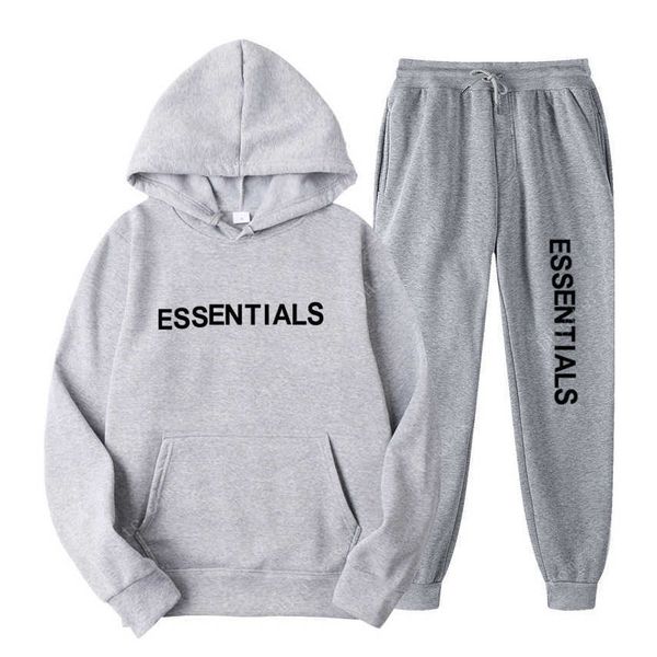 

tracksuits 2 piece hooded sweatshirt zipper pants sports hoodie women's brand autumn winter, Gray