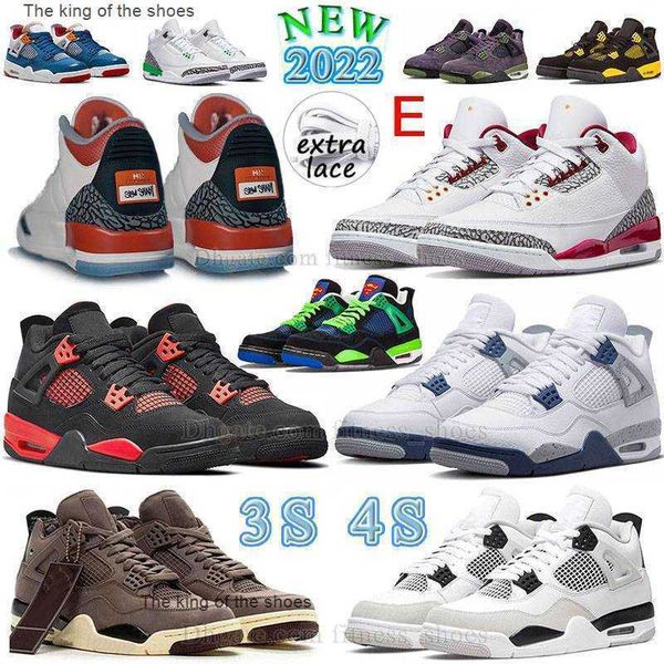 

jumpman 4 retro 4s 3s mens basketball shoes j military black cat fire red thunder midnight navy jordens 3 eminem x slim shady j3 j4