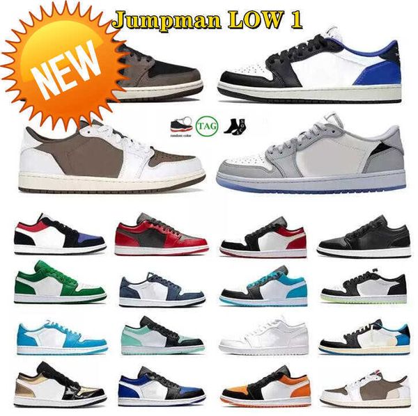 

og 2023 jumpman 1 mens 1 basketball shoes unc pine green 1s low university blue smoke grey starfish red obsidian women yellow banned bred