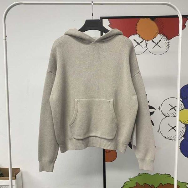 

hoodie essentials hoody high1 quality mens women designers hoodies ess version winter warm man clothing long sleeve pullover clothes hoodys, Black