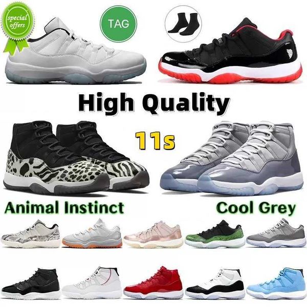

2023 og 2022 basketball shoes men women 11 11s trainer sneaker cherry pantone pure violet cool grey bred 25th anniversary 72-10 concord, Black